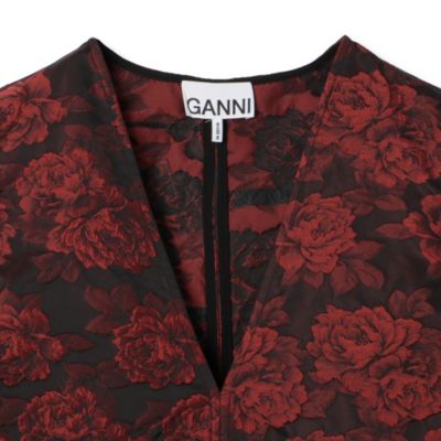 GANNI(ガニー)のBotanical Jacquard Mini Dress通販 | mirabella