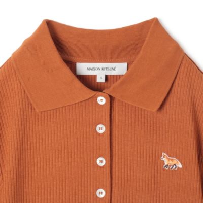 MAISON KITSUNE(メゾン・キツネ)のFINE RIBBED POLO DRESS通販 | LEE ...