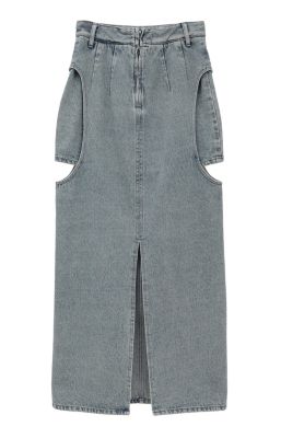 CLANE(クラネ)のCIRCLE CUT LAYERED DENIM SKIRT通販 | 集英社HAPPY ...