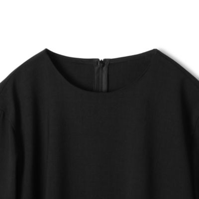 Akiranaka アキラナカ トップス シャツ 黒 シアー AKIRANAKA(アキラナカ)のAdora open sleeve shirt通販 | 集英社