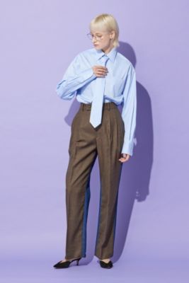 アンスクリア/INSCRIRE】のPique タイトフィットパンツ | 人気