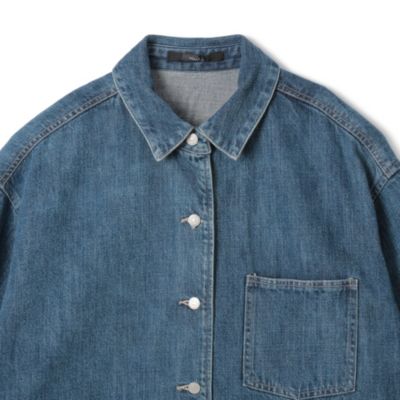 Munich(ミューニック)の9oz slub cotton denim shirt outer通販 