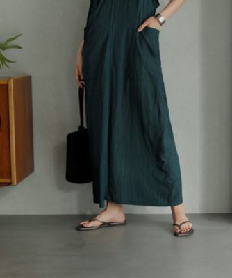 新品【STYLE DELI 】スタイルデリ フロント折り返しジャンパースカート フロント折り返しジャンパースカート | おしゃれな大人