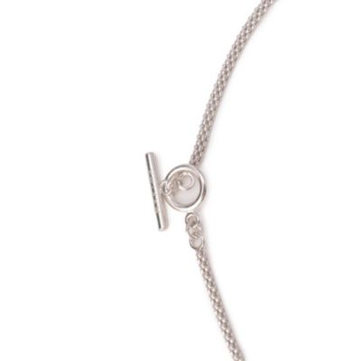 MARIHA(マリハ)のSilent Rain ﾈｯｸﾚｽ ﾎﾟｯﾌﾟｺｰﾝﾁｪｰﾝ S SV（K18P） 40cm