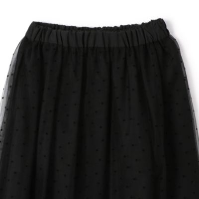 Pale Jute(ペール ジュート)のDot tullu skirt通販 | 集英社HAPPY PLUS