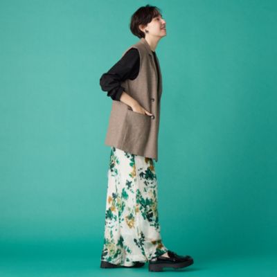 SACRA(サクラ)のフラワープリントパンツ通販 | 集英社HAPPY PLUS