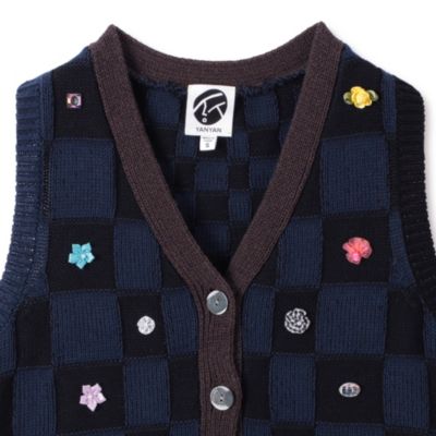 YANYAN(ヤンヤン)の【SPURSHOP別注】ニットベスト通販 | 集英社