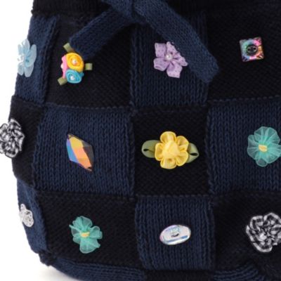 YANYAN ・【SPURSHOP別注】ニットポシェット・￥42,900