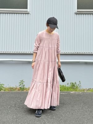 ワンピース ne Quittez pas CottonVoile Tiered Dress Cotton Voile Tiered Maxi Dress | Pasand by ne Quittez pas