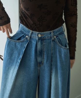 marjour(マージュール)のSUPER WIDE TUCK DENIM通販 | 集英社