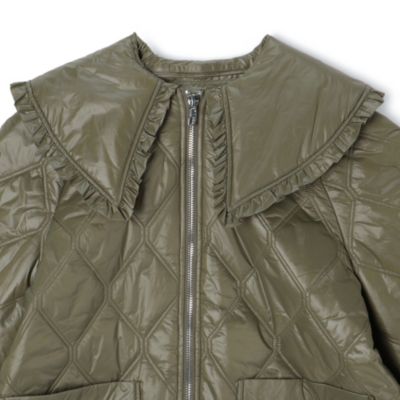 【関税込み】GANNI トープ シャイニー ジャケット 241144F063001_1.jpg