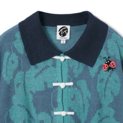 YANYAN(ヤンヤン)のMONSTERA CROPPED SS BEACH SHIRT通販