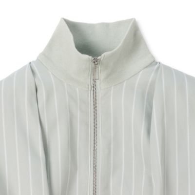 KANAKO SAKAI(カナコ サカイ)のSTRIPED COTTON ZIP－UP SHIRT通販