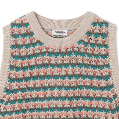 【 COOHEN 】ボーダーカットソー セール】 ボーダー長袖カットソー《2025spring catalog item