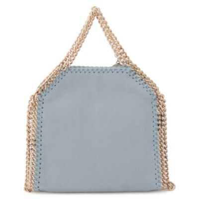 トートバッグ Stella Mccartney Tiny Tote Eco Shaggy Deer Women Grey Falabella Tiny Tote Bag | Stella McCartney CA