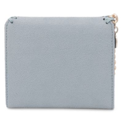 ＜SS25>STELLA MCCARTNEY ウォレット Women サファイアブルー ファラベラ トリフォールド ウォレット