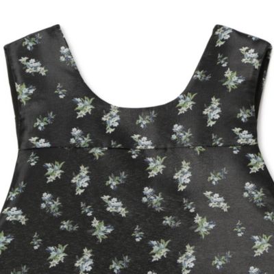 ブラウス シャツ GANNI / ガニー Floral Jacquard Sleeveless Open Ne レディース GANNI / ガニー Floral Jacquard Sleeveless Open Ne（シャツ