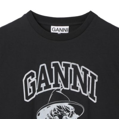 GANNI(ガニー)のBasic Cotton Witch Relaxed T－shirt通販