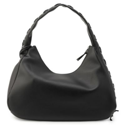 【関送込】GANNI エンボス加工 XXL ホーボーバッグ GANNI、2025年春夏コレクションで「XXL Hobo Bag」と「Lace-Up