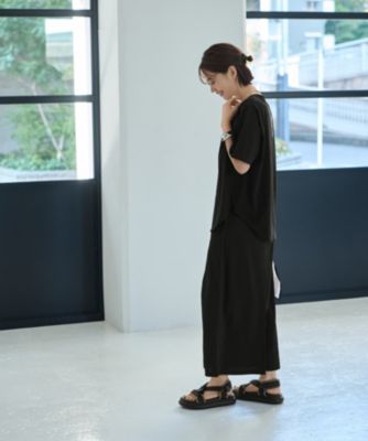 tシャツ デコルテが開いたヌケ感５分袖Tシャツ レディース STYLE DELI｜デコルテが開いたヌケ感5分袖Tシャツ | Rakuten