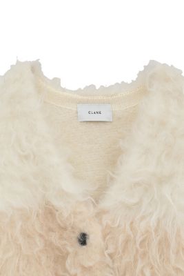 CLANE(クラネ)のBI COLOR SHAGGY KNIT CARDIGAN通販 | mirabella