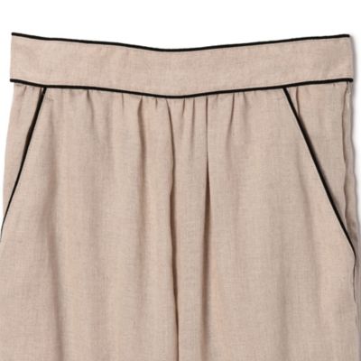 Pale Jute(ペール ジュート)のlinen piping pants通販 | 集英社HAPPY