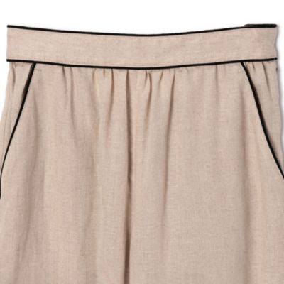 Pale Jute(ペール ジュート)のlinen piping pants通販 | 集英社HAPPY