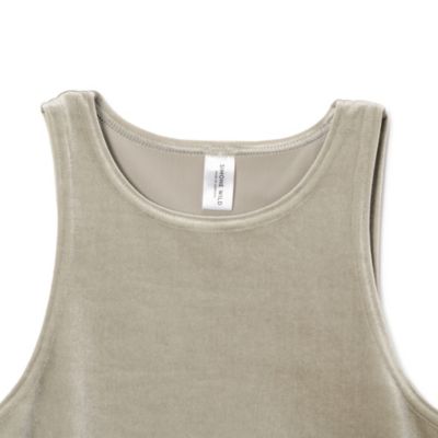SIMONE WILD(シモーネ ワイルド)のVELVET ATHLETIC TOP通販