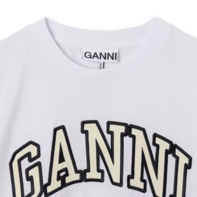 GANNI(ガニー)のBasic Cotton Jersey Animals Relaxed T－shirt