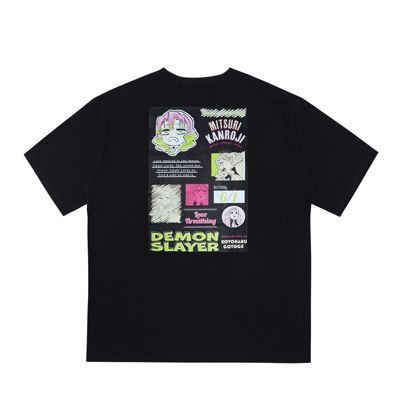 鬼滅の刃 ジャンプ ビッグシルエット Tシャツ バースデー バースデイ 宇髄天元 鬼滅の刃 ジャンプ ビッグシルエット Tシャツ バースデー