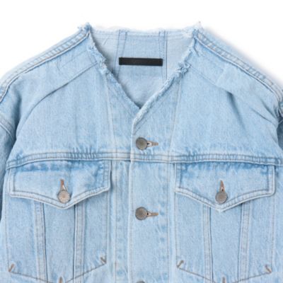 QUIITO キイト　NO COLLAR DENIM JK 新品未使用 lady's recommend brand】 ⁡ @quiito_official 【QUIITO/キイト