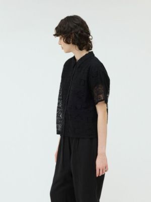 mizuiro ind(ミズイロインド)のタイルレースシャツ通販 | 集英社