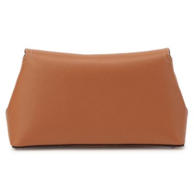 TOTEME(トーテム)のT－Lock grained－leather clutch通販