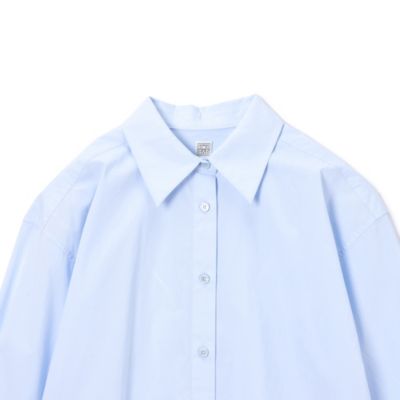 【新品未使用】TOTEME トーテム　コットンシャツ　サイズ36 （M相当） TOTEME Toteme トーテム シャツ SIGNATURE COTTON SHIRT 223 708