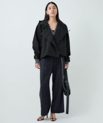 <VACHEMENT×Chaos>トレンチコート Chaos(カオス)の◇VACHEMENT◇ショートトレンチコート 25AW通販