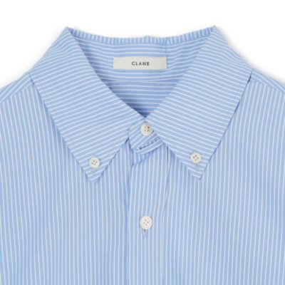 CLANE(クラネ)のLOGO BUTTON－DOWN BASIC SHIRTS通販