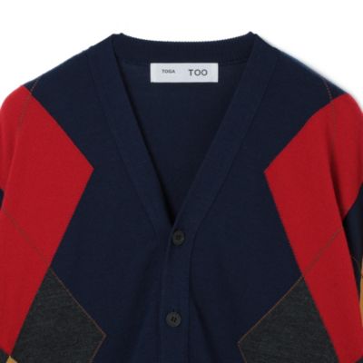 TOGA TOO(トーガ トゥ)のArgyle knit cardigan通販 | 集英社