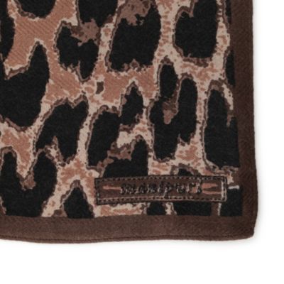 美品　マニプリ　ウールシルクWマフラー　五明マルシェLEE ドゥーズィエムクラス 美品 マニプリ ウールシルクWマフラー 五明マルシェLEE