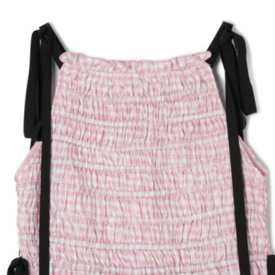 GANNI(ガニー)のShibori Pleat Maxi Smock Slip Dress通販 | 集英社