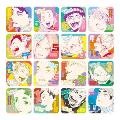 ハイキュー!! アートコースター FUN!! 全種セット 全45種&特典3種 ハイキュー!!(ハイキュー!!)の『ハイキュー!!』アート