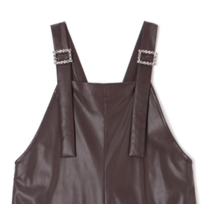 ミュベール　サロペット MUVEIL(ミュベール) ディッキーズコラボサロペット navy