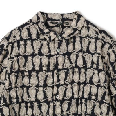 パドカレ✽ネコ柄ブラウス pas de calais(パドカレ)の25AW catpatrol プリントBL通販 | 集英社