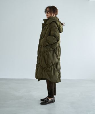 STYLE DELI(スタイルデリ)の【LUXE】暖か軽量◇機能中綿ギャザーロング