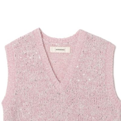 AKIRANAKA(アキラナカ)のLila Sequinned knit pullover通販 | 集英社