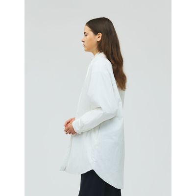 mizuiro ind(ミズイロインド)のワイドパディングシャツジャケット通販