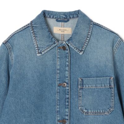 美品weekend Max Maraデニムジャケット MAXMARA WEEKEND LINE（マックスマーラウィークエンドライン