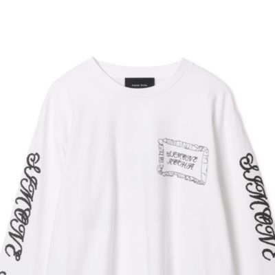 SIMONE ROCHA(シモーネ ロシャ)のPILLOWCASE LOGO PRINT LONG SLEEVE T
