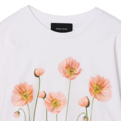 SIMONE ROCHA(シモーネ ロシャ)のPOPPY FIELD PRINT LONG SLEEVE T