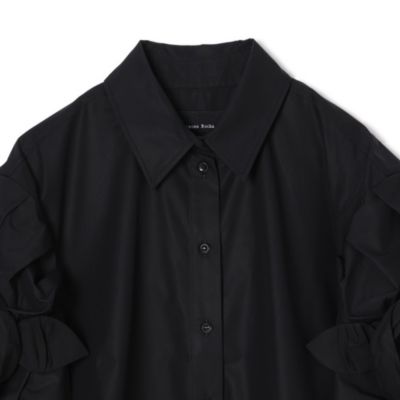 SIMONE ROCHA(シモーネ ロシャ)のCROPPED ROSE PUFF SLEEVE SHIRT通販