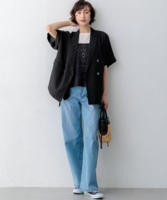 現行品　タグ付き　23区　シアータンブラー ダブルポケット ブルゾン　サイズ38 23区 S(ニジュウサンク エス)のシアータンブラー ダブルポケット